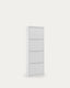 Meuble chaussures Ode 50 x 136 cm 4 portes blanc