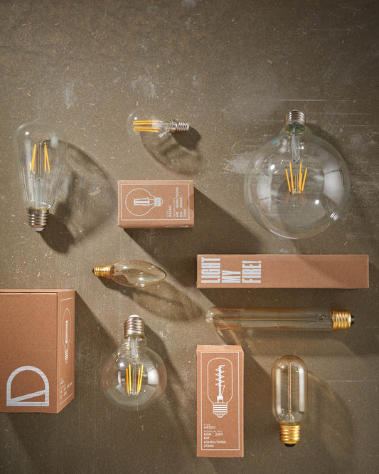 Ampoule LED Bulb E27 de 6W et 120 mm lumière chaude