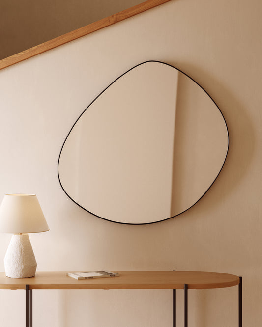 Miroir Anera en acier 93 x 90 cm