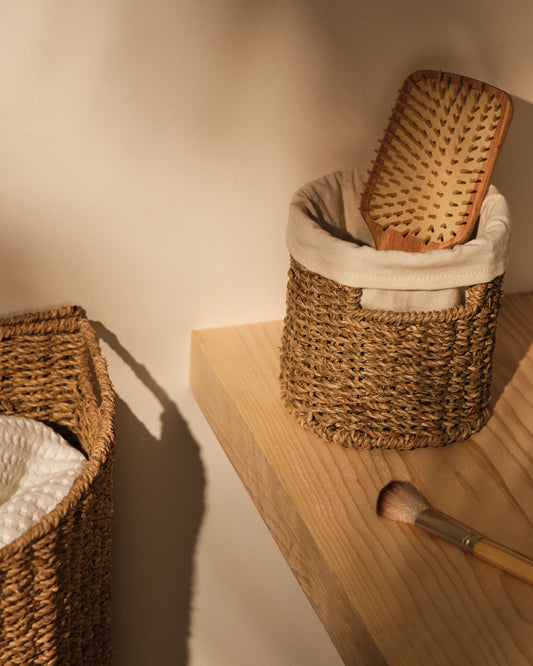 Boite petit format Tossa en fibres naturelles
