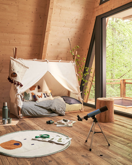 Toile 100% coton pour lit tipi Maralis 70 x 140cm