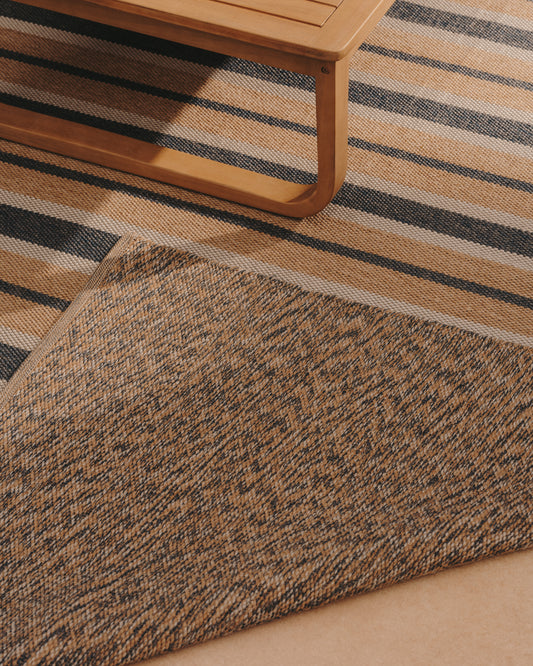 Tapis Pareto en fibres synthétiques bicolores 160 x 230 cm