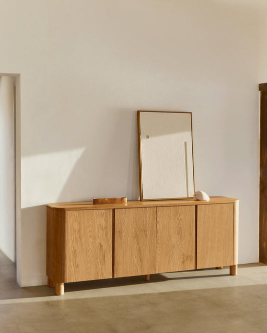 Buffet Salaya en contreplaqué de frêne FSC Mix Credit 200 x 79 cm
