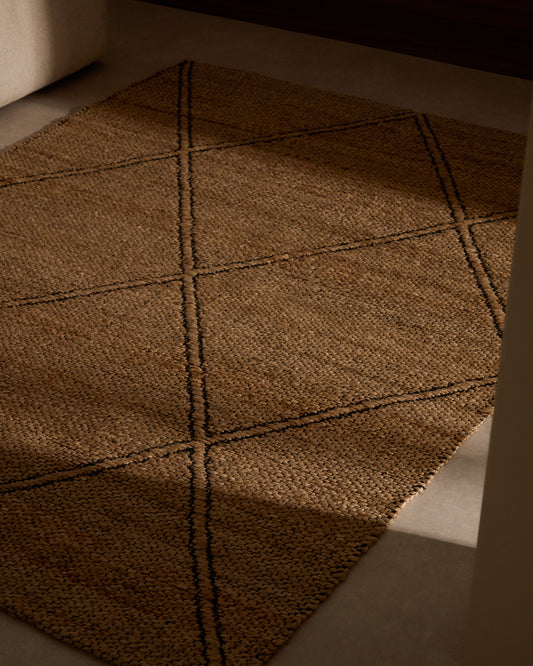 Tapis Vallalta en jute 160 x 230 cm