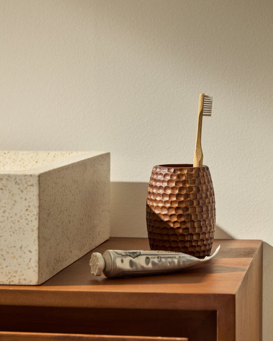 Porte-brosse à dents Fraz en bois d’acacia FSC 100%