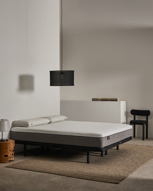 Base Under tapissée en tissu 3D pour matelas de 180 x 200 cm