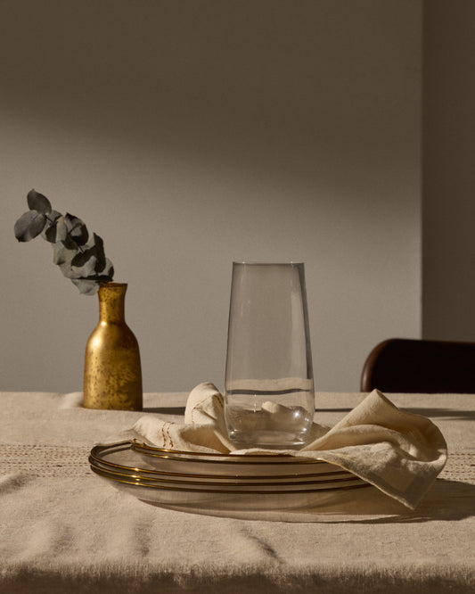 Verre Kiro allongé en verre transparent 55 cl