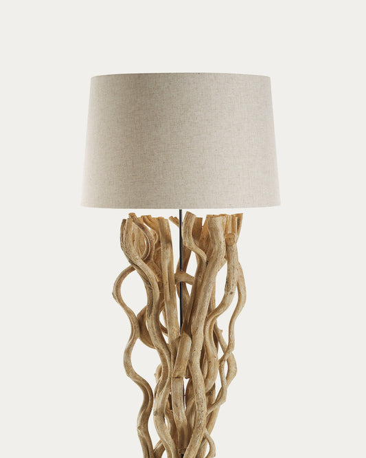 Lampadaire Nuba blanc