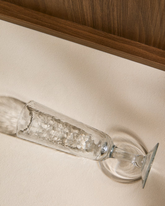 Verre à vin Sileia en verre recyclé transparent