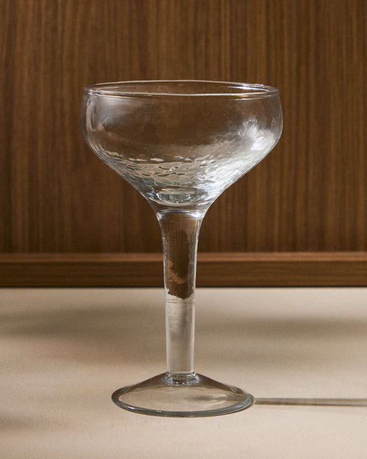 Verre à vin Sileia en verre recyclé transparent