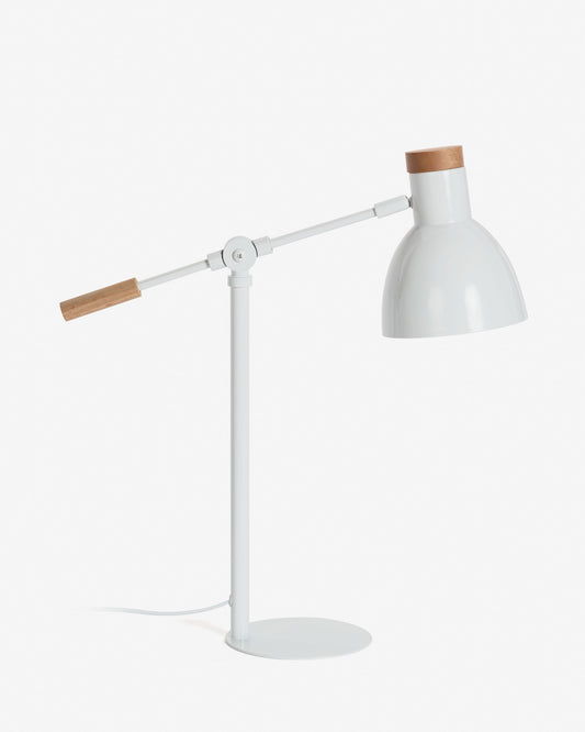 Lampe de table Tescarle blanc