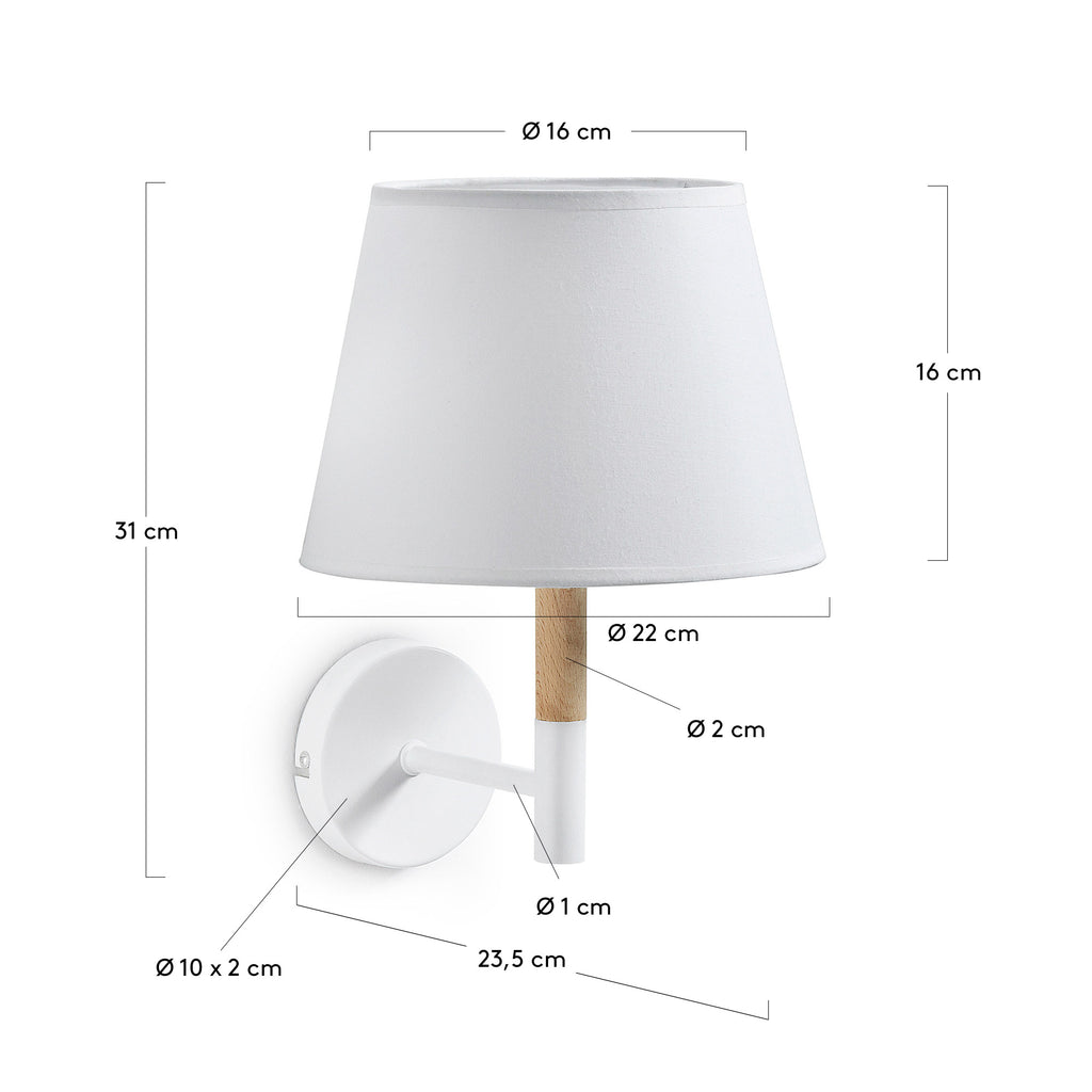 Applique Orsen blanc