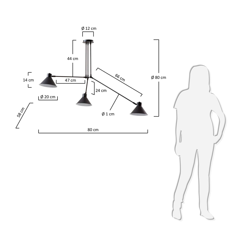 Lampe suspension Dione