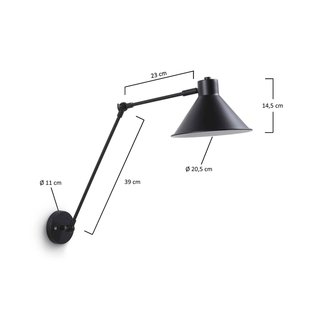 Applique Dione noir