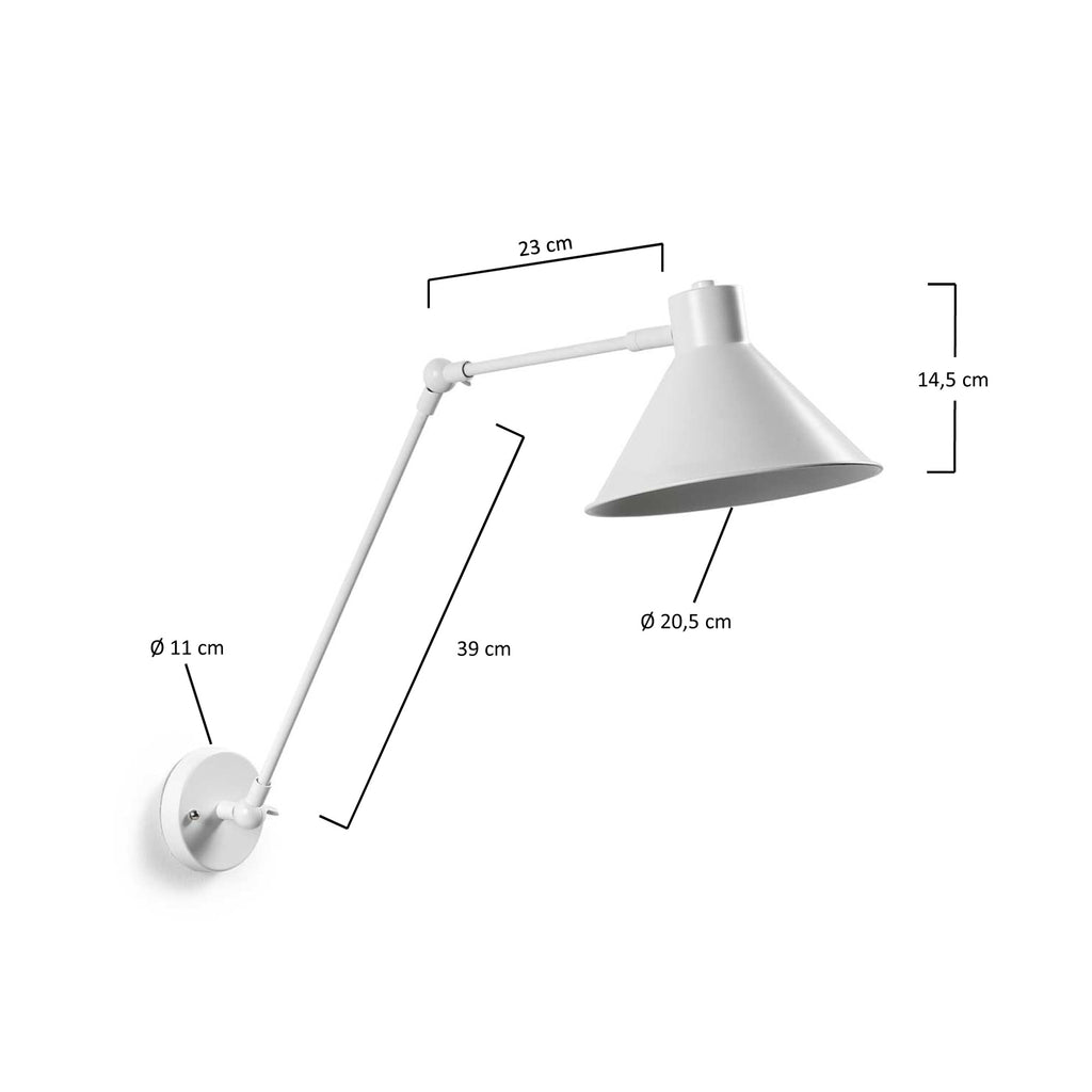 Applique Dione blanc