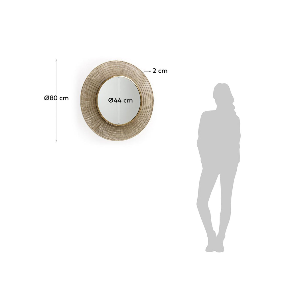 Miroir Place Ø 80 cm