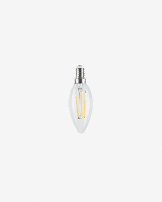 Ampoule LED Bulb E14 de 4W et 35 mm lumière chaude
