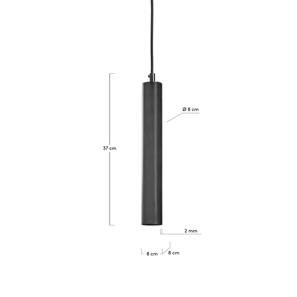 Suspension Maude noir