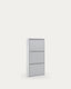 Meuble chaussures Ode 50 x 103 cm 3 portes gris