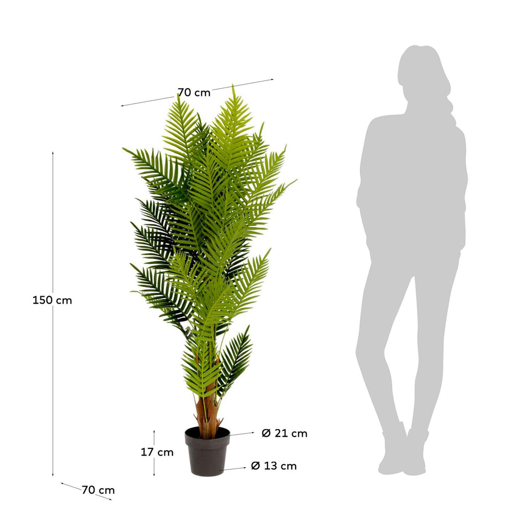 Cycas du Japon artificielle Palmera de 150 cm