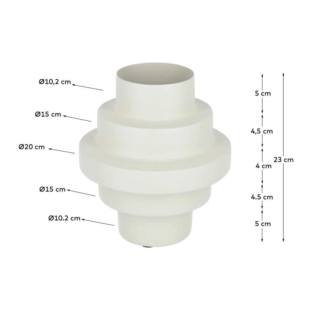 Vase Velia beige