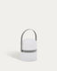 Lampe de table LED mini Ridley gris