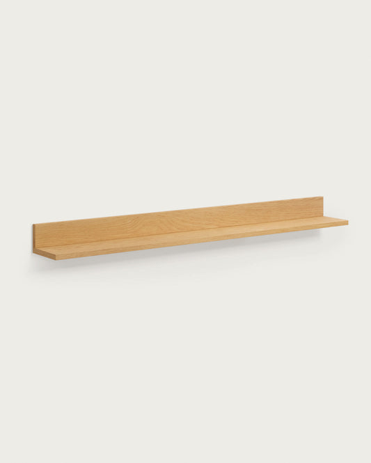 Étagère Abilen en placage de chêne 120 x 15 cm FSC 100 %