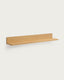 Étagère Abilen en placage de chêne 80 x 15 cm FSC 100 %