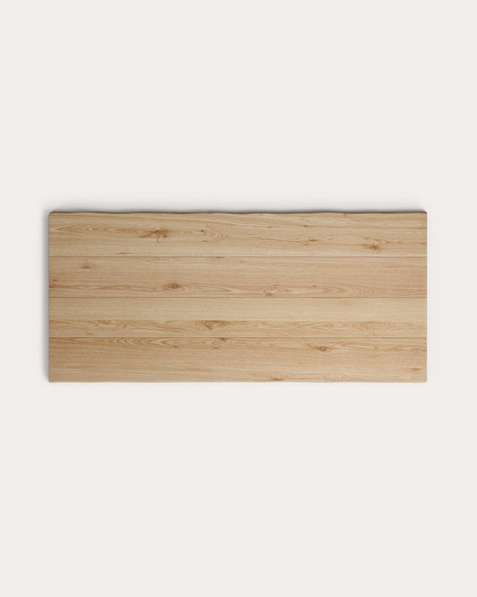 Plateau de table Argo en placage de chêne blanchi 220 x 100 cm