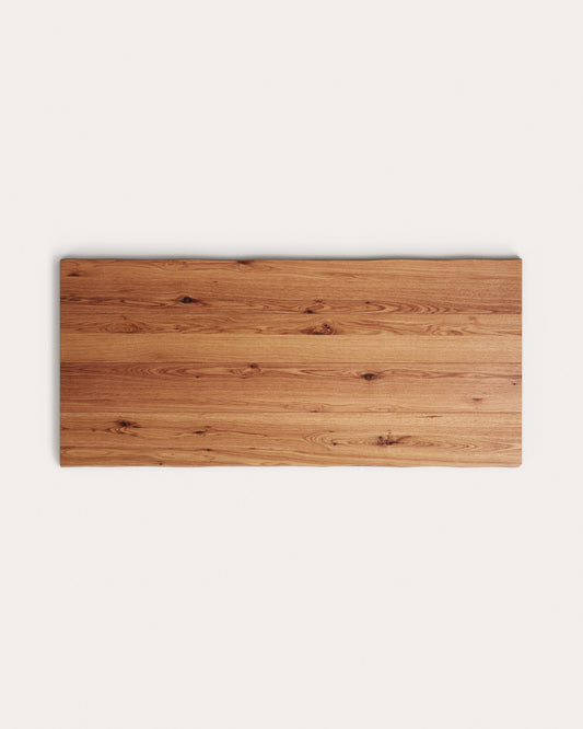 Plateau de table Argo en placage de chêne finition naturelle 220 x 100 cm