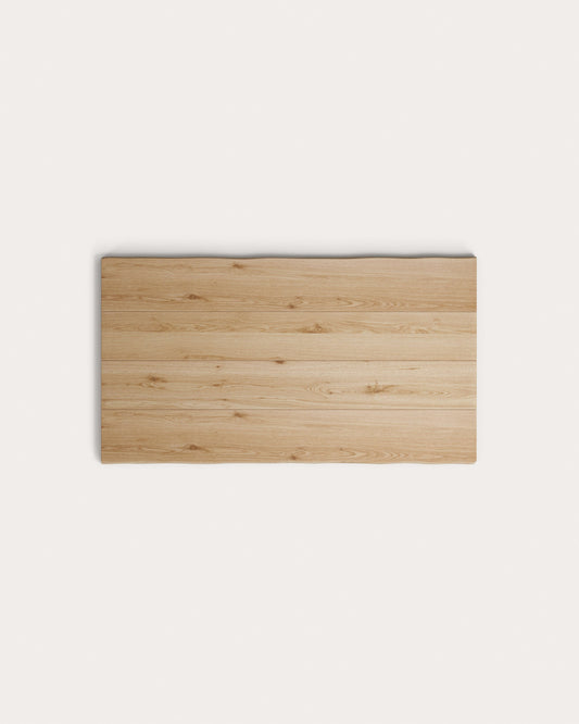 Plateau de table Argo en placage de chêne blanchi 180 x 100 cm