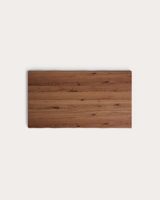 Plateau de table Argo en placage de chêne vieilli 180 x 100 cm