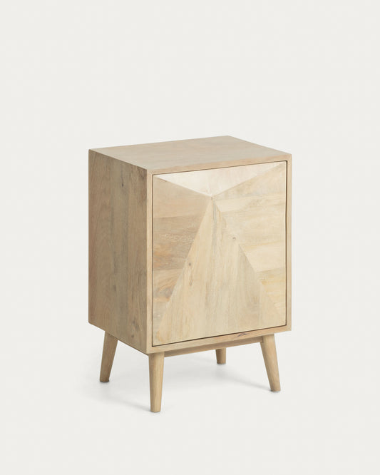 Table de chevet Sarah en manguier 42 x 60 cm