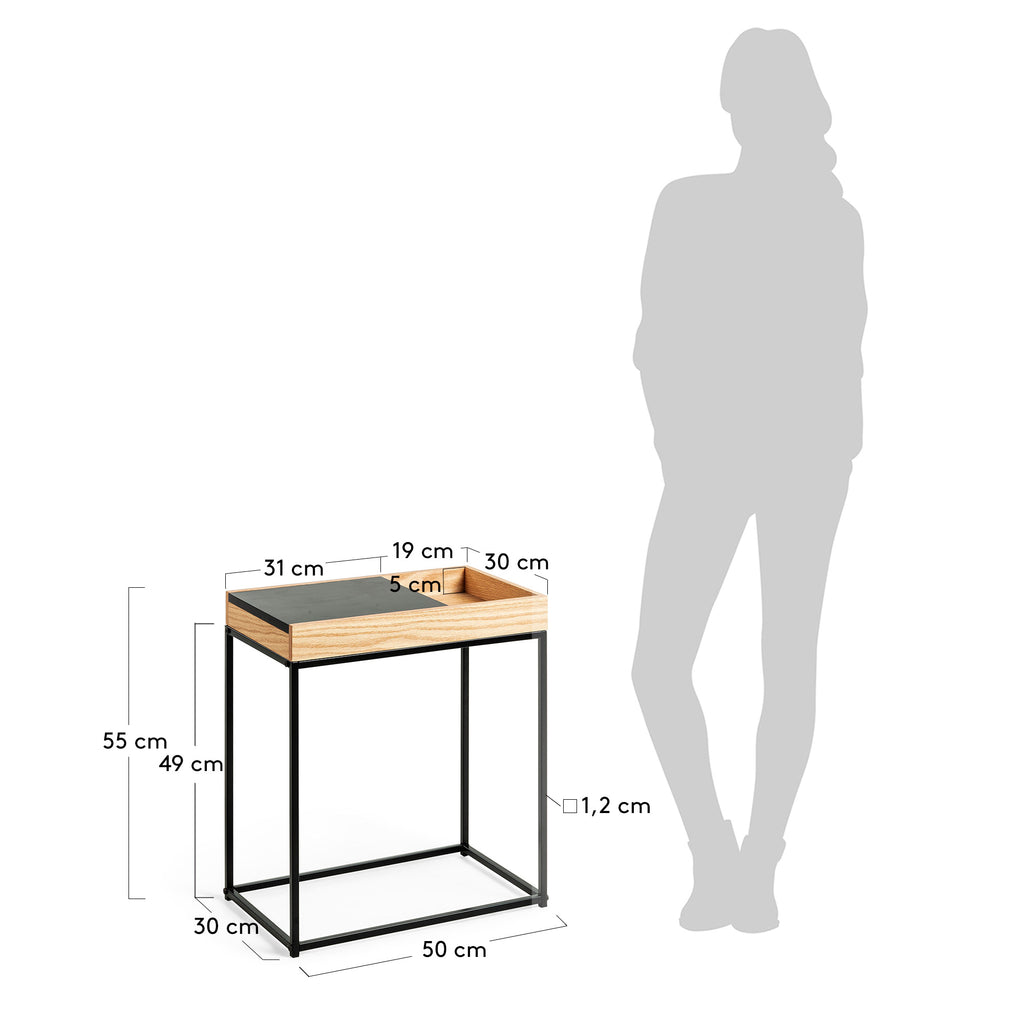 Table d'appoint Detail 50 x 30 cm