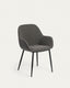 Chaise Konna gris foncé FR
