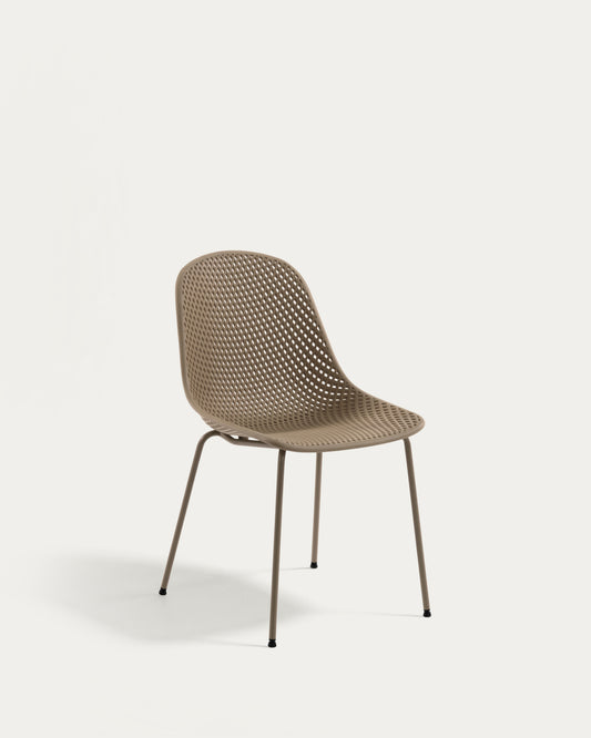 Chaise de jardin Quinby beige