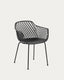 Chaise de jardin Quinn grise
