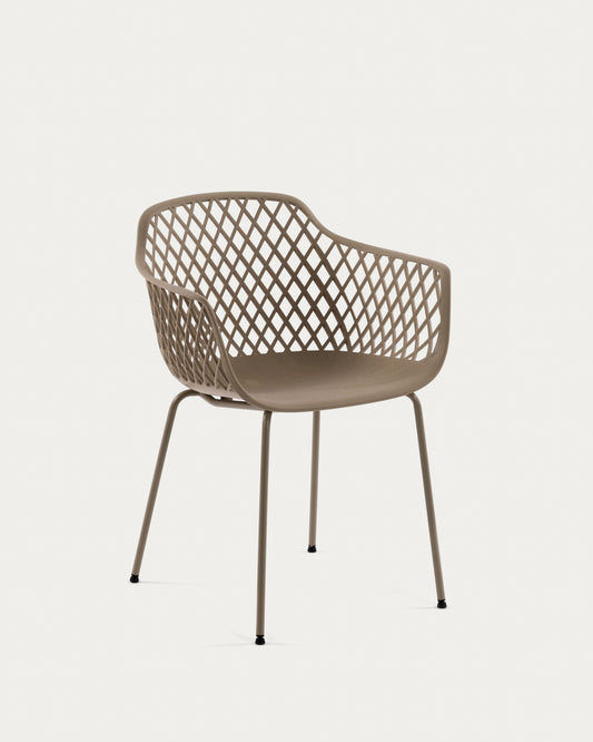Chaise de jardin Quinn beige