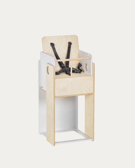 Chaise haute évolutive Nuun en contreplaqué de bouleau