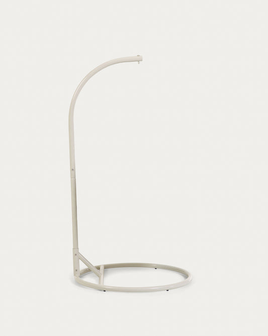 Structure Dalias en acier gris clair pour fauteuil suspendu