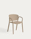 Chaise empilable d’extérieur Ania beige