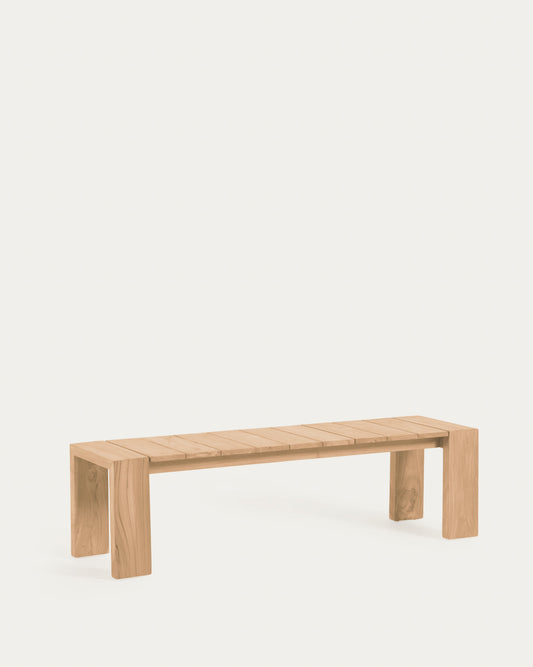 Banc de jardin Victoire en bois de teck 215 cm