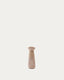 Chandelier petit Magan en travertin beige