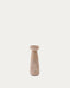 Chandelier grand  Magan en travertin beige