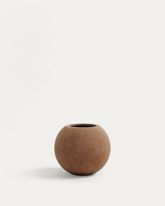 Cache-pot Solna effet terracota Ø 51 cm