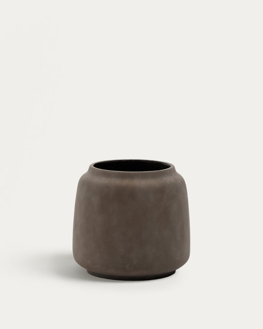 Cache-pot Lira effet terracota Ø 53 cm