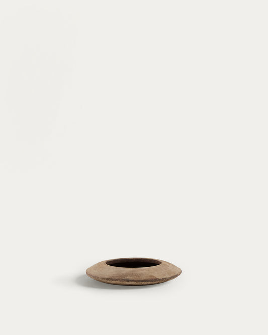 Cache-pot Rivor en terre cuite avec finition ton naturel Ø 36 cm