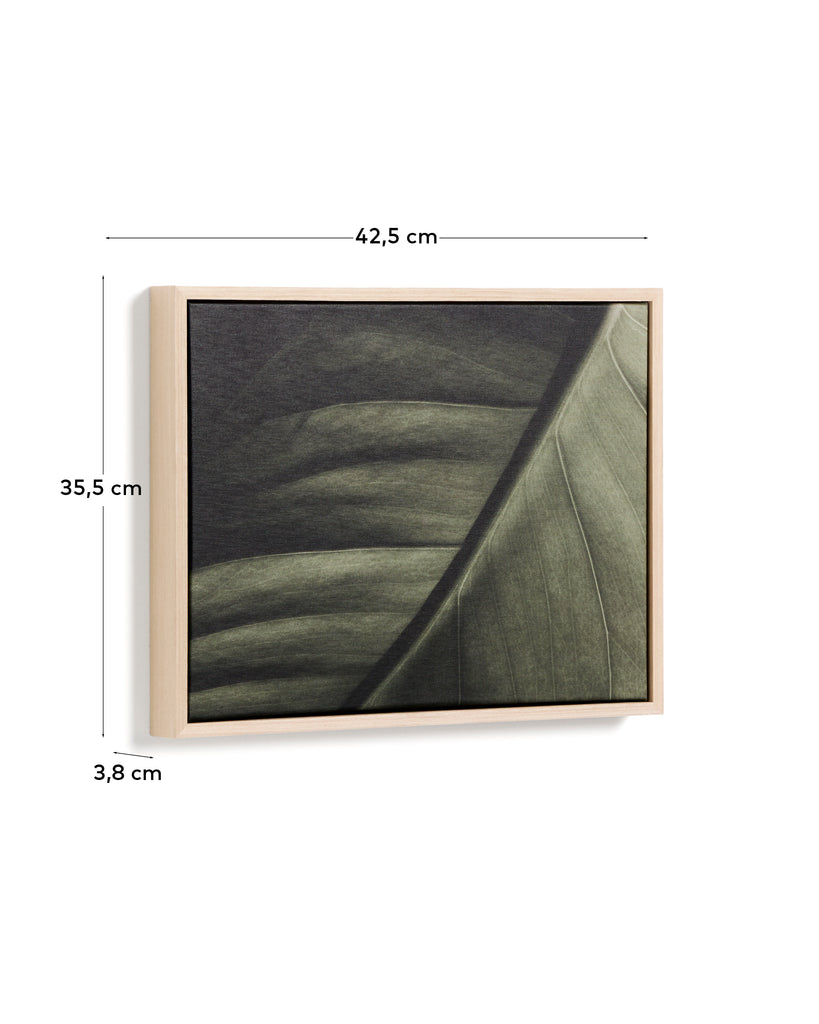 Tableau Foliae photographie de feuille 32,5 x 42,5 cm