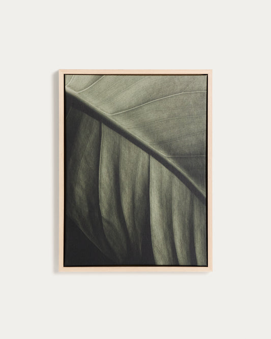 Tableau Foliae photographie de feuille 32,5 x 42,5 cm