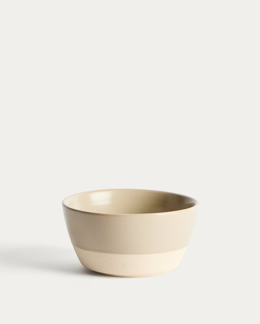 Bol Doren en céramique beige